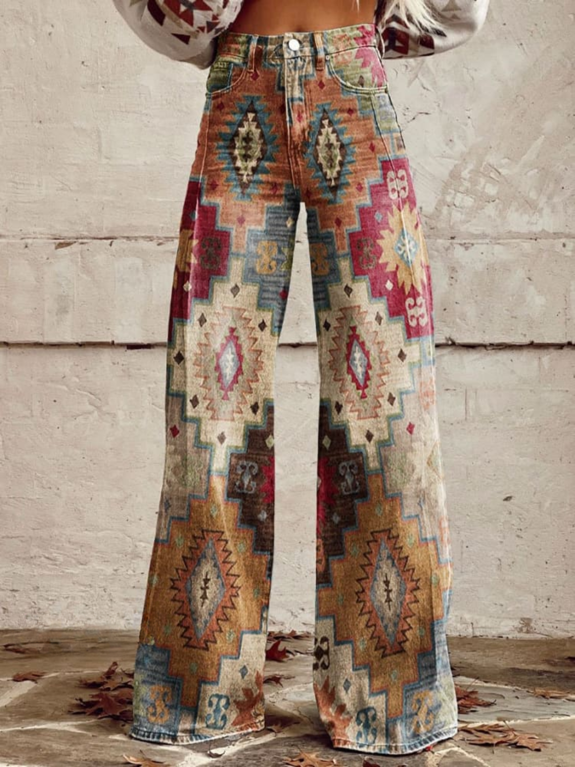 Léa - Retro-Elegant Püksid | Pantaloni Retro-Eleganți Léa
