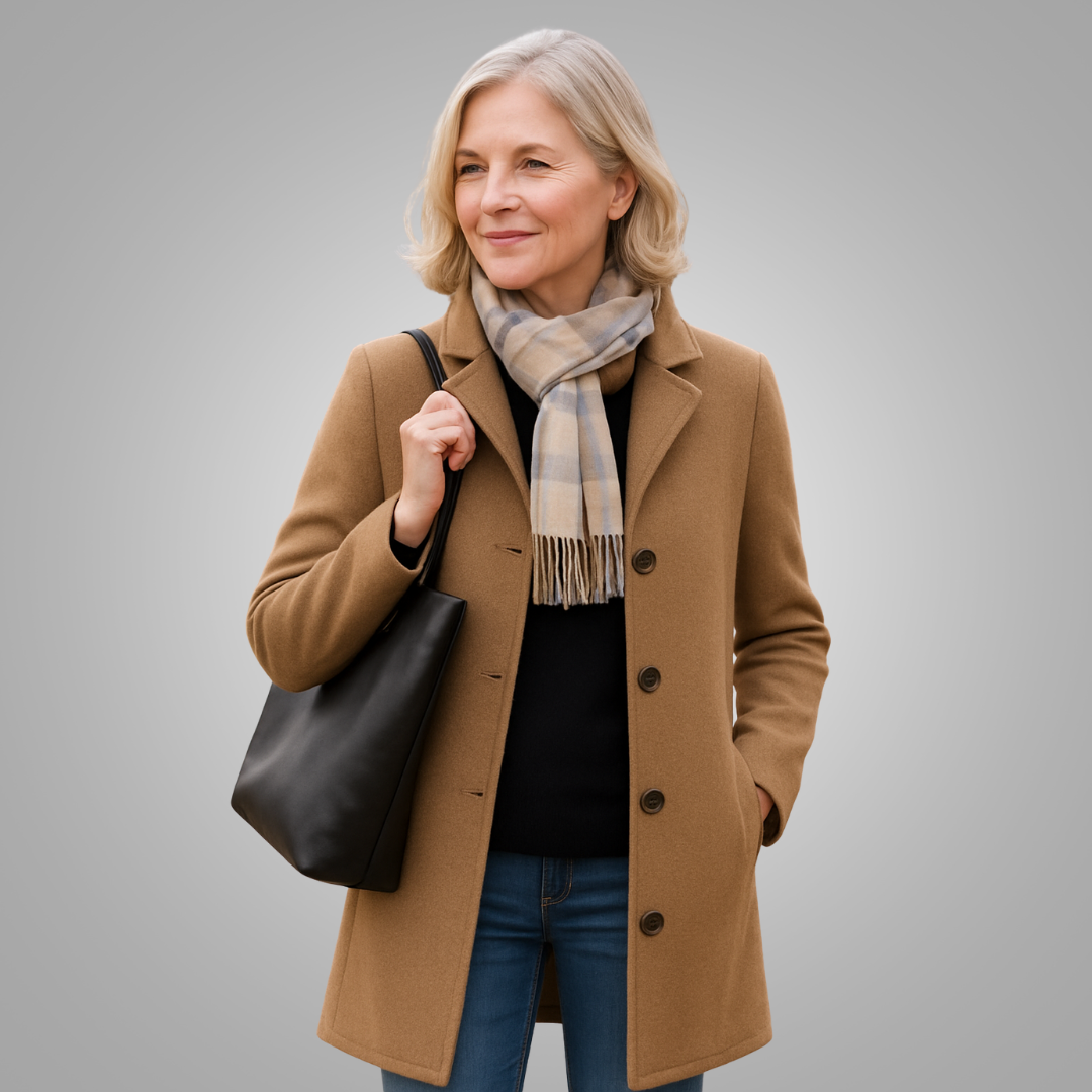 Margaux | Palton clasic lung