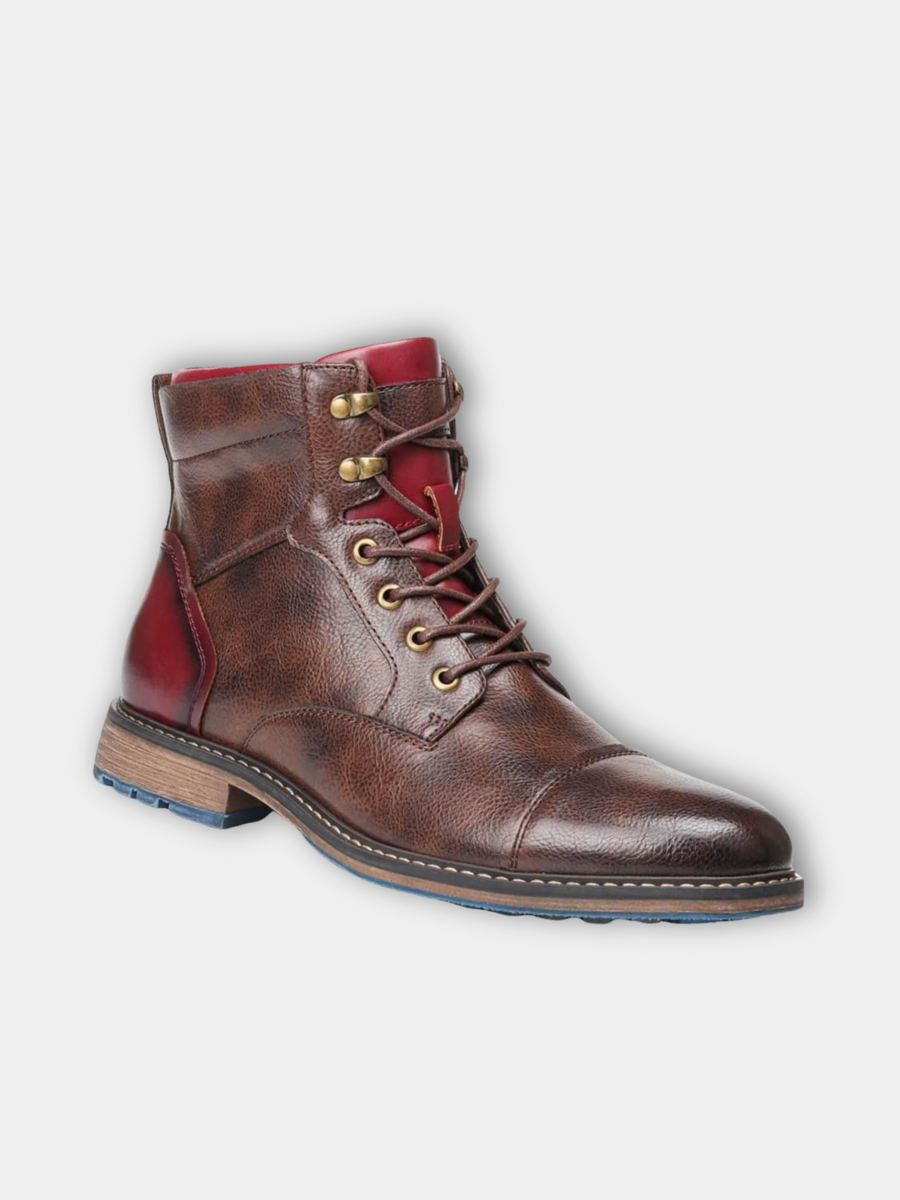 Gunnar | Ghete Oxford din piele Gunnar