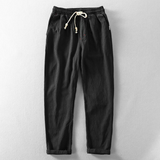 Conny | Pantaloni largi din fibre naturale Conny