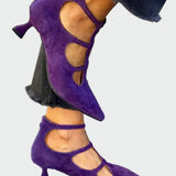 Kalina | Pantofi retro cu toc jos Kalina