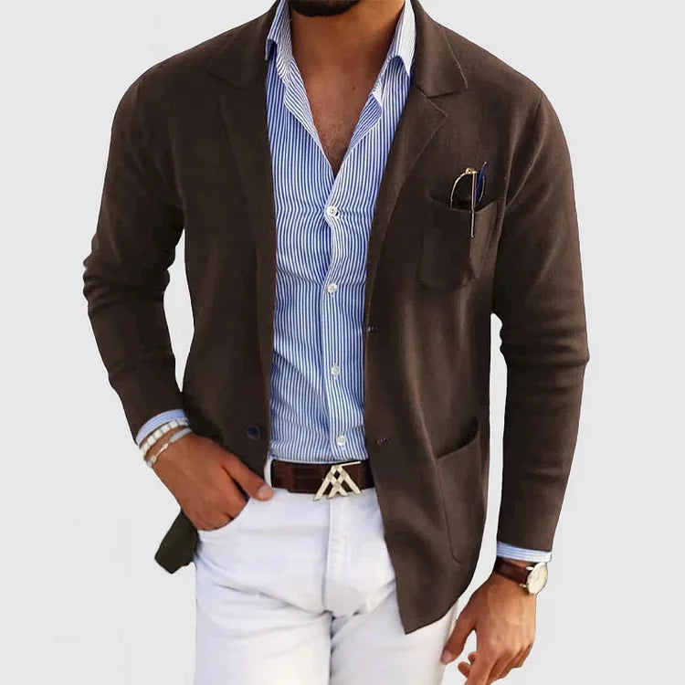 Edvin | Blazer de lux din materiale moi Edvin