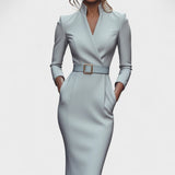 Inês | Rochie elegantă, cu cordon