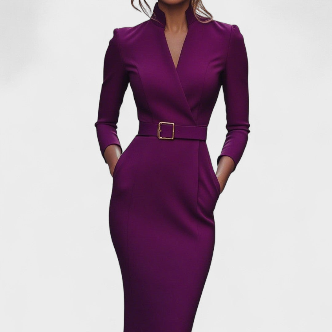 Inês | Rochie elegantă, cu cordon
