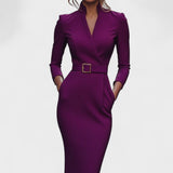 Inês | Rochie elegantă, cu cordon
