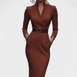 Inês | Rochie elegantă, cu cordon