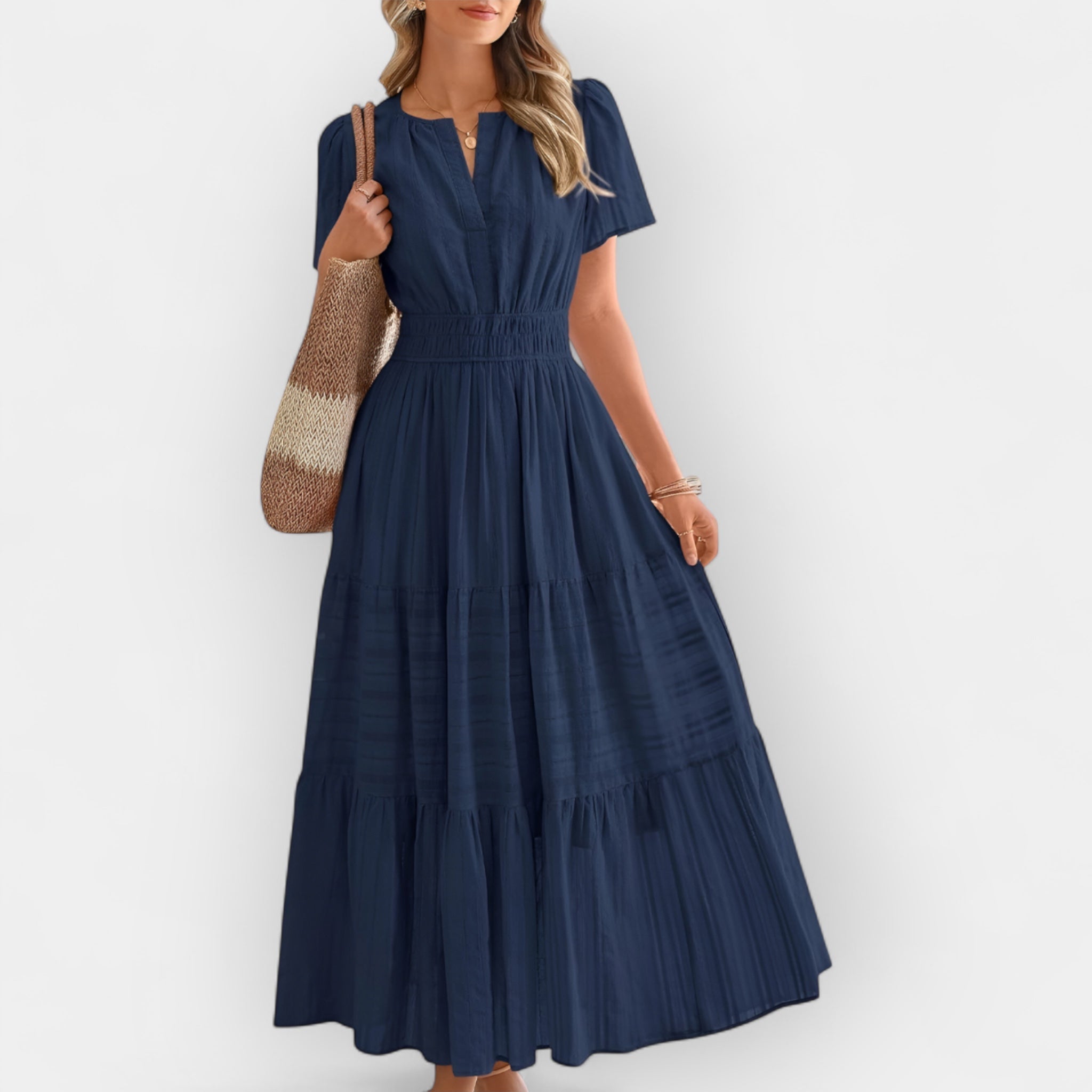 Ilona | Rochie de vară boho, lejeră și feminină