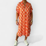 Kadli | V-neck summer dress with a light silhouette