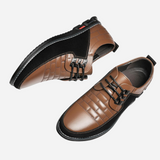 Luigi | Pantofi din piele perforată