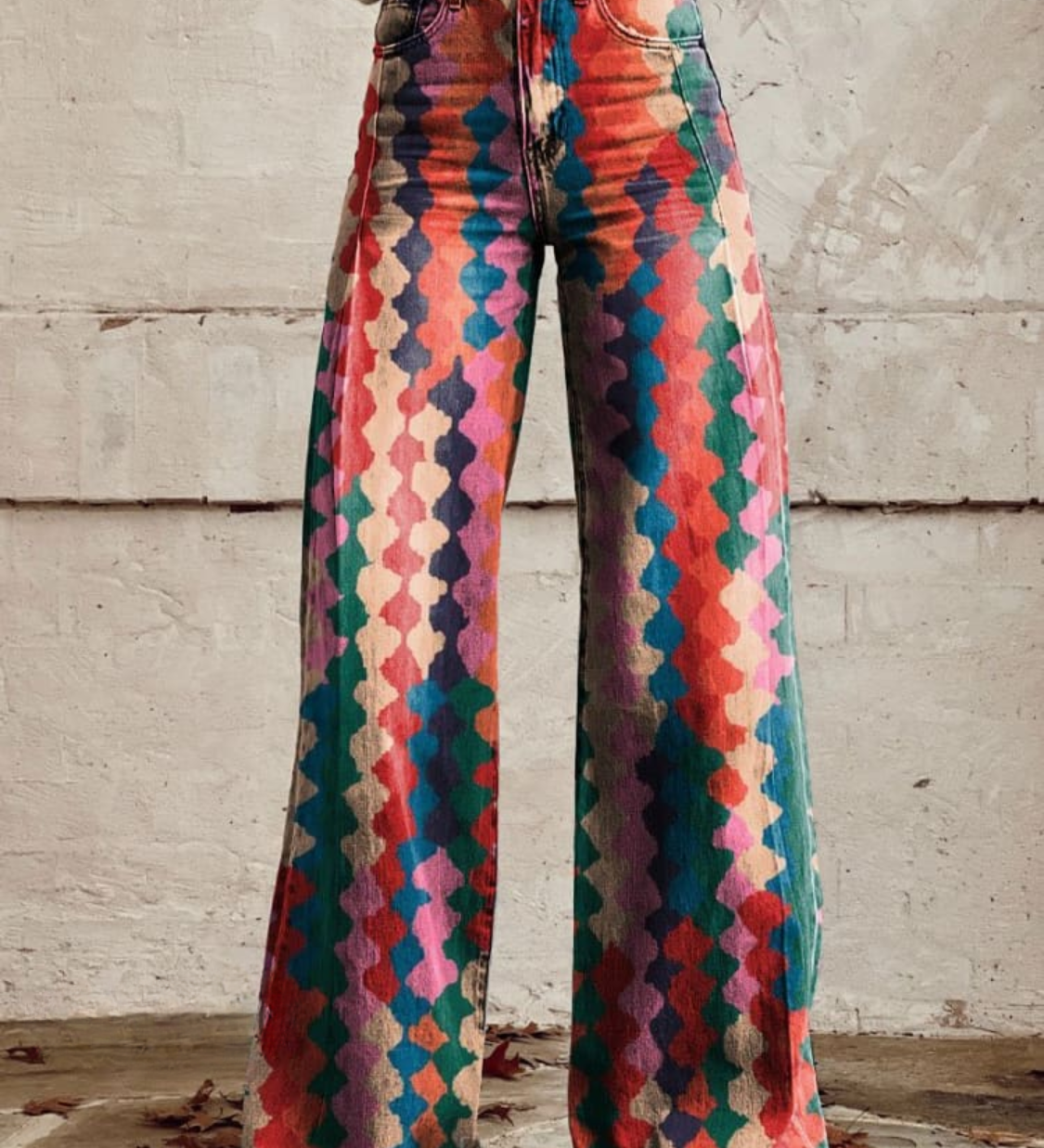 Amélie - Elegantsed boheemlaslikud püksid | Pantaloni boho eleganți Amélie