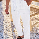 Nichols | Pantaloni largi de in cu șnur Nichols