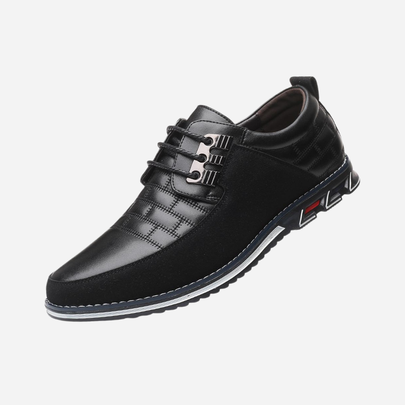 Luigi | Pantofi din piele perforată