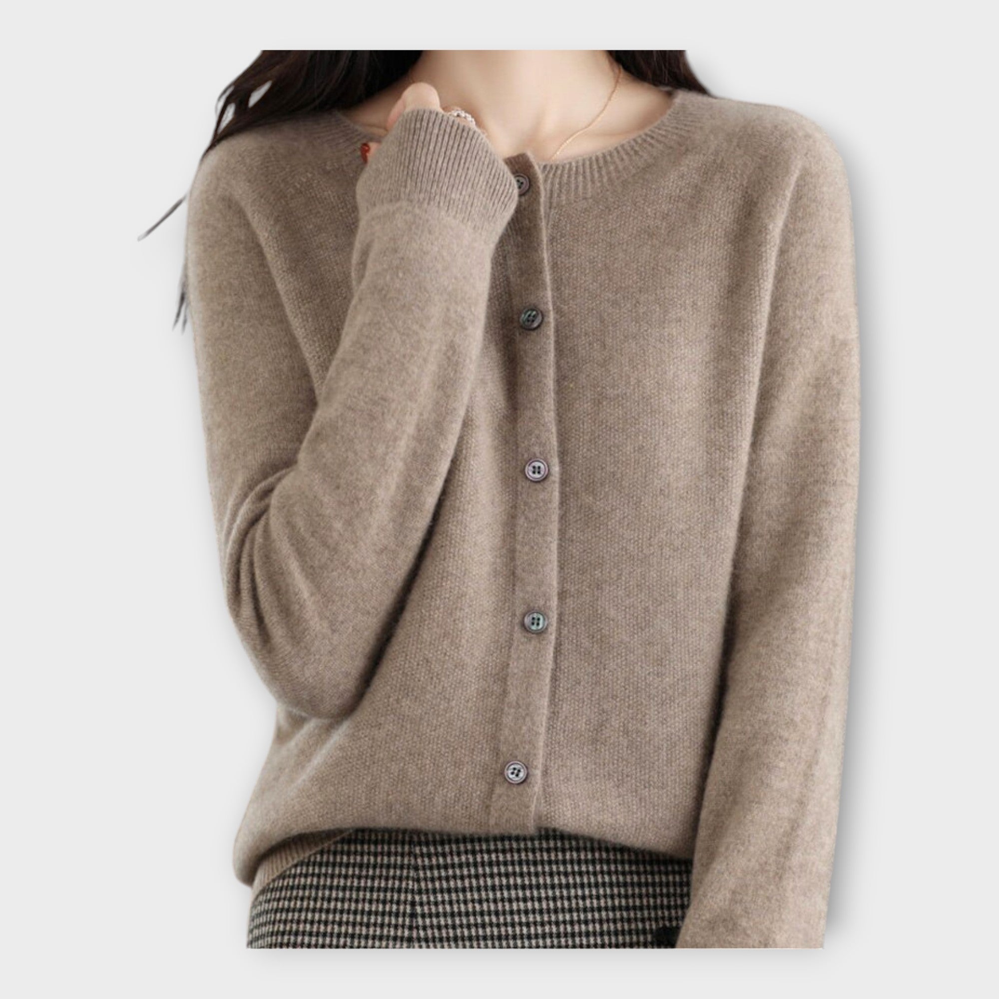 Eha | Cardigan elegant cu nasturi Eha