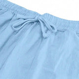 Mathis | Pantalon ușor de in cu lanț Mathis