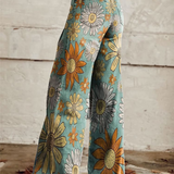 Cirilla - Palazzopüksid lillemustriga | Pantaloni palazzo cu model floral Cirilla