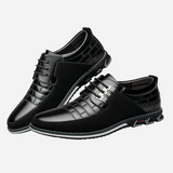 Luigi | Pantofi din piele perforată