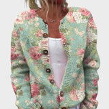 Vera | Cardigan floral de toamnă Vera