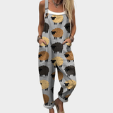 Zara | Salopetă cu print, confortabilă
