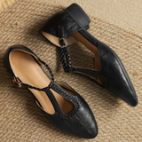 Adelaide | Pantofi Mary Jane din piele