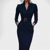 Inês | Rochie elegantă, cu cordon