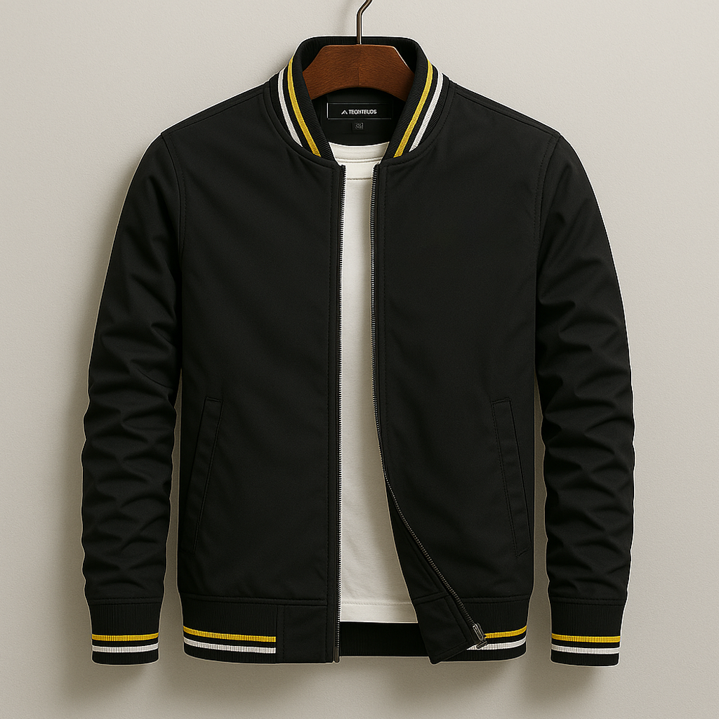 William | Bomber jacket de vară cu nervuri William