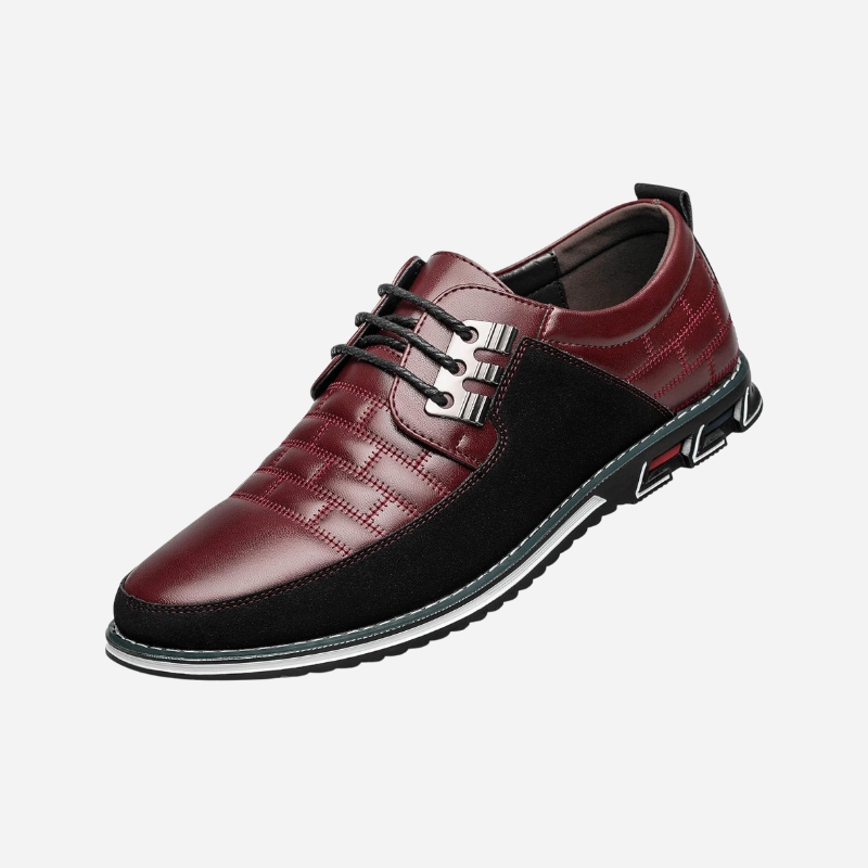Luigi | Pantofi din piele perforată