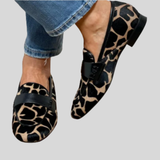 Katie | Mocasini ortopedici, print leopard