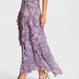 Francisca | Rochie florală, cu volane