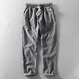 Conny | Pantaloni largi din fibre naturale Conny