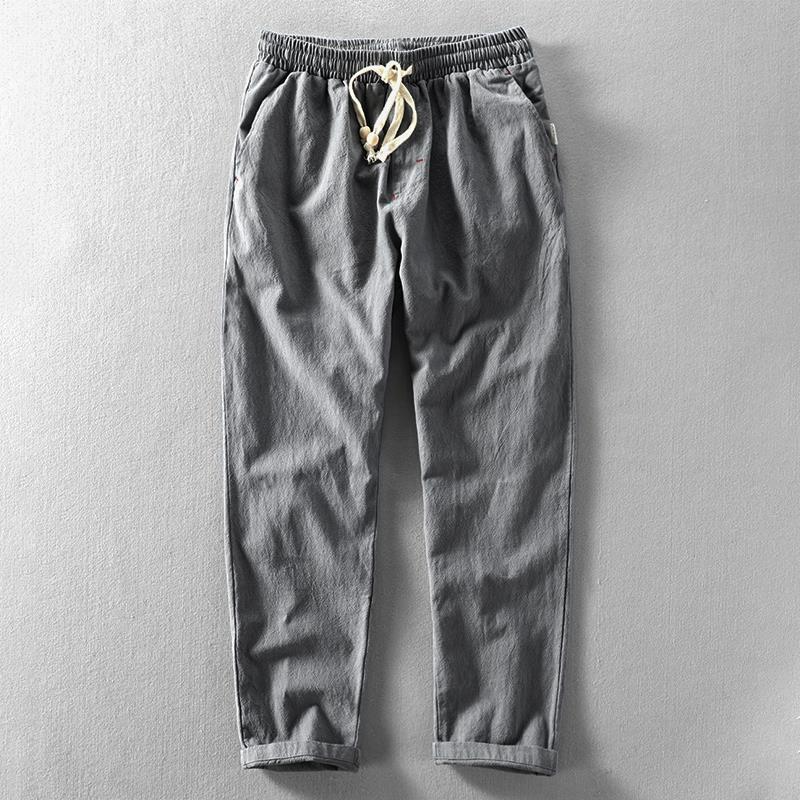 Conny | Pantaloni largi din fibre naturale Conny