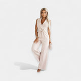 Nadia | Romantic and elegant midi dress with a defined waist
