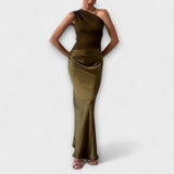Ariana | Elegant and graceful one-shoulder maxi dress