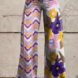 Isadora - Boho-lillepüksid | Pantaloni Boho florali Isadora