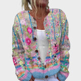Teresa | Pulover floral de toamnă Teresa
