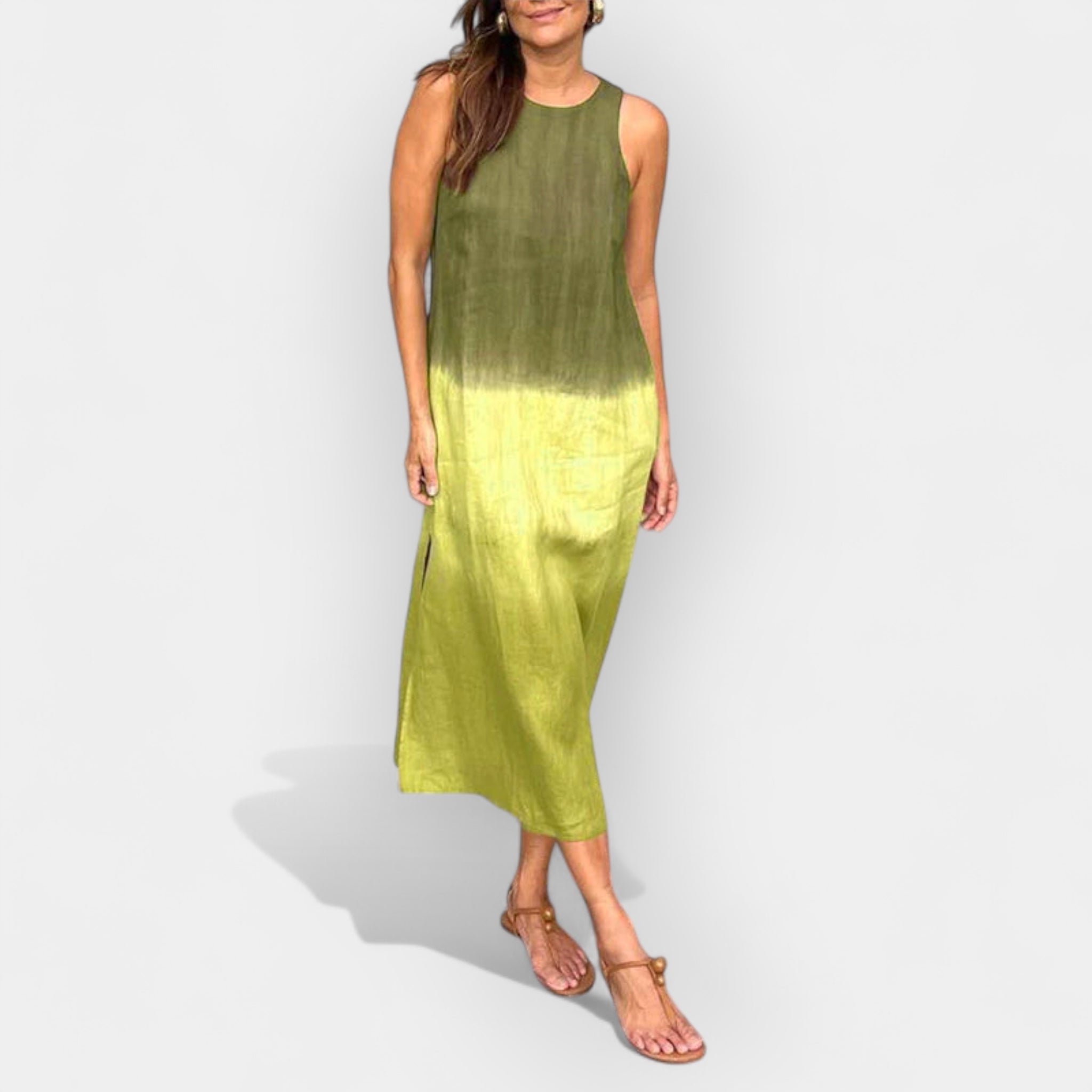 Monika | Rochie ușoară, cu print degrade