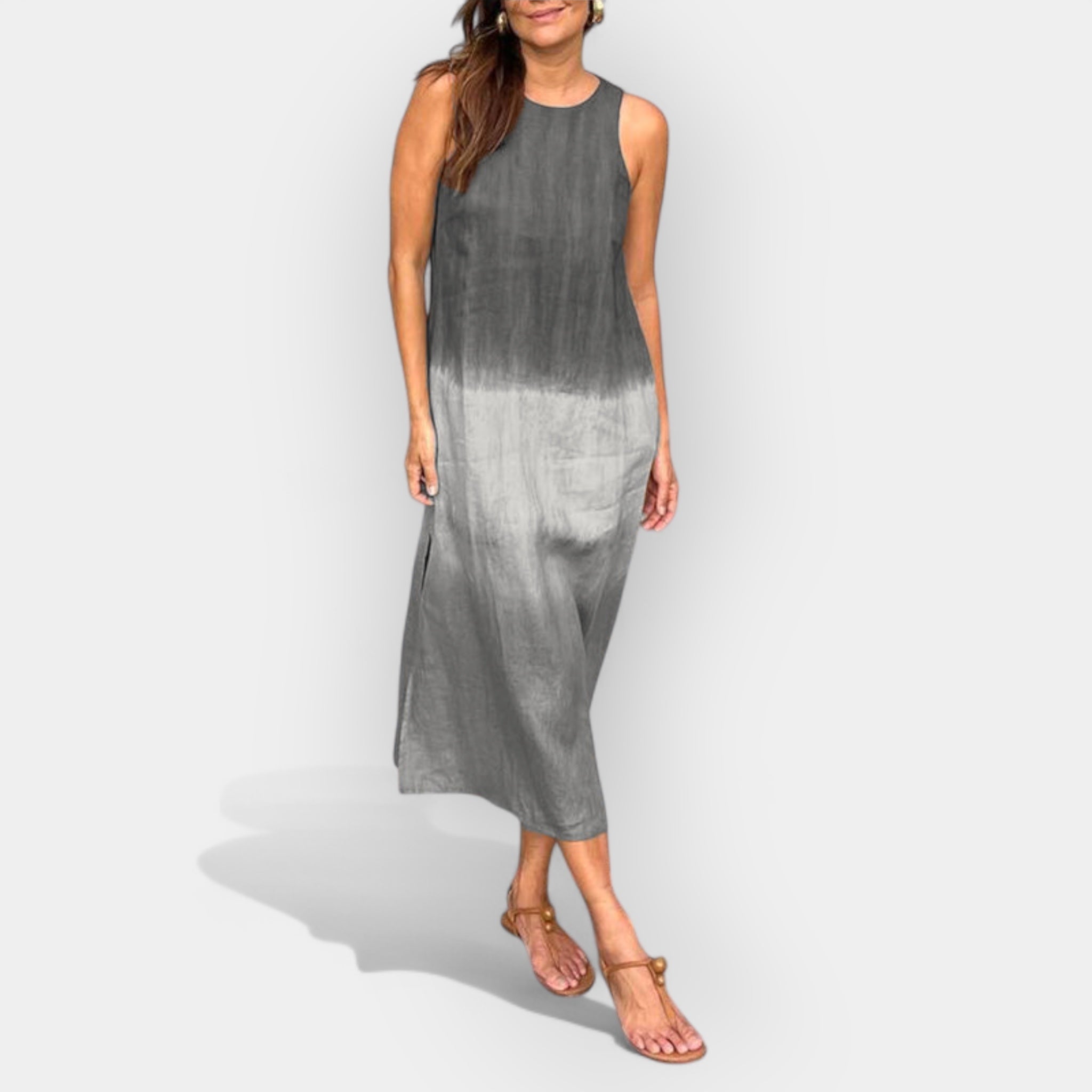 Monika | Rochie ușoară, cu print degrade