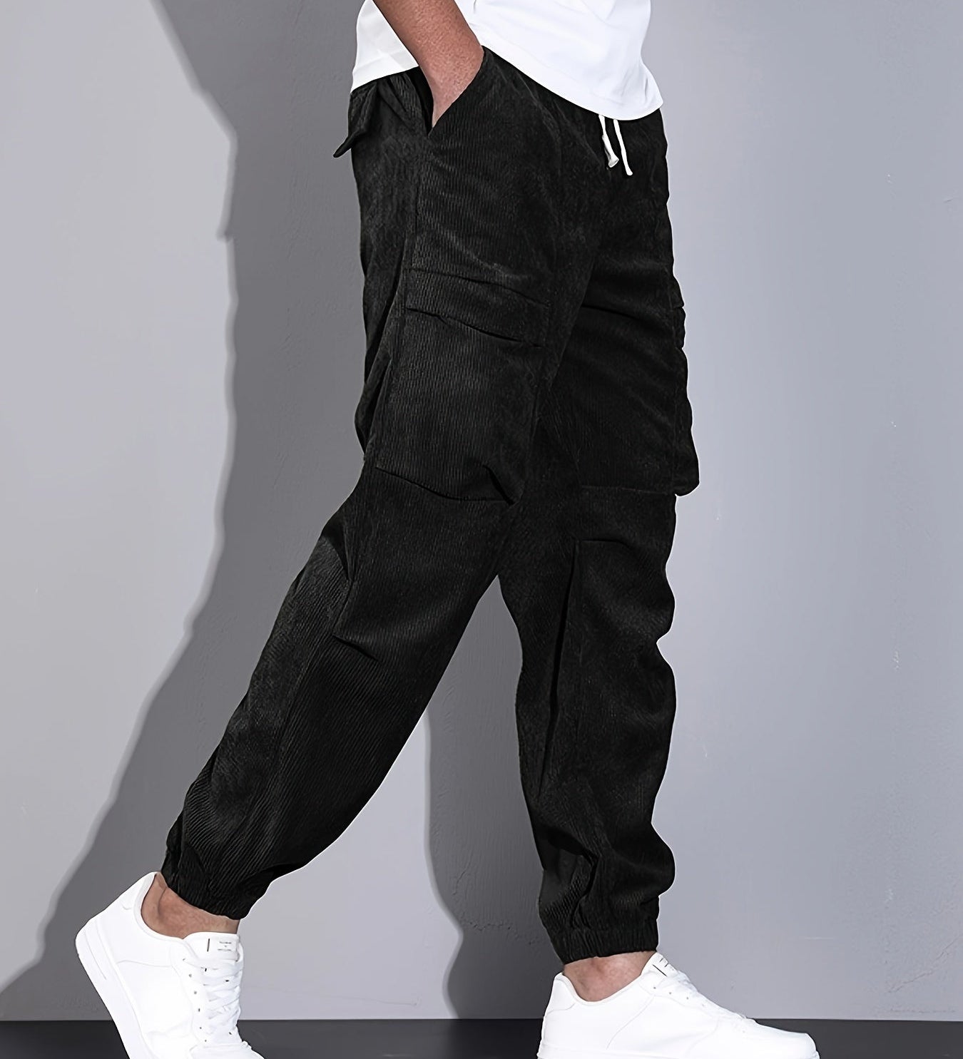 Rolf | Pantaloni cargo din corduroy Rolf
