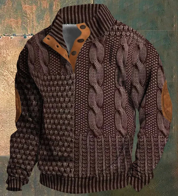 Nick | Tricot cald cu model Nick