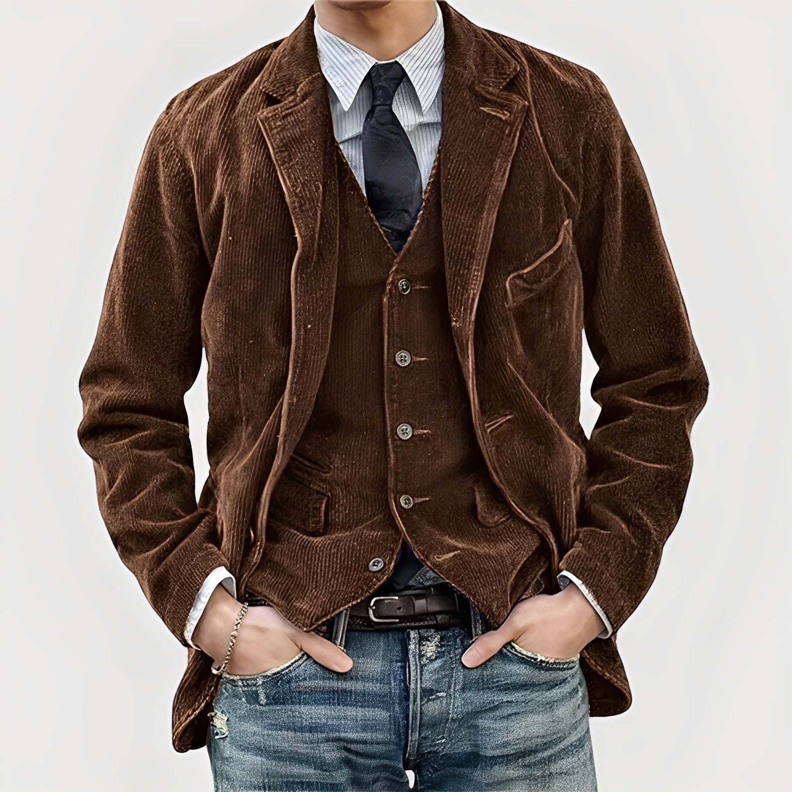 Tormod | Jachetă și vestă vintage