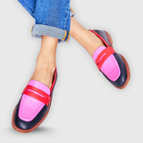 Franki | Mocasini bicolori