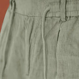 Nichols | Pantaloni largi de in cu șnur Nichols