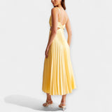Adriana | Pleated, flowy, and elegant maxi dress