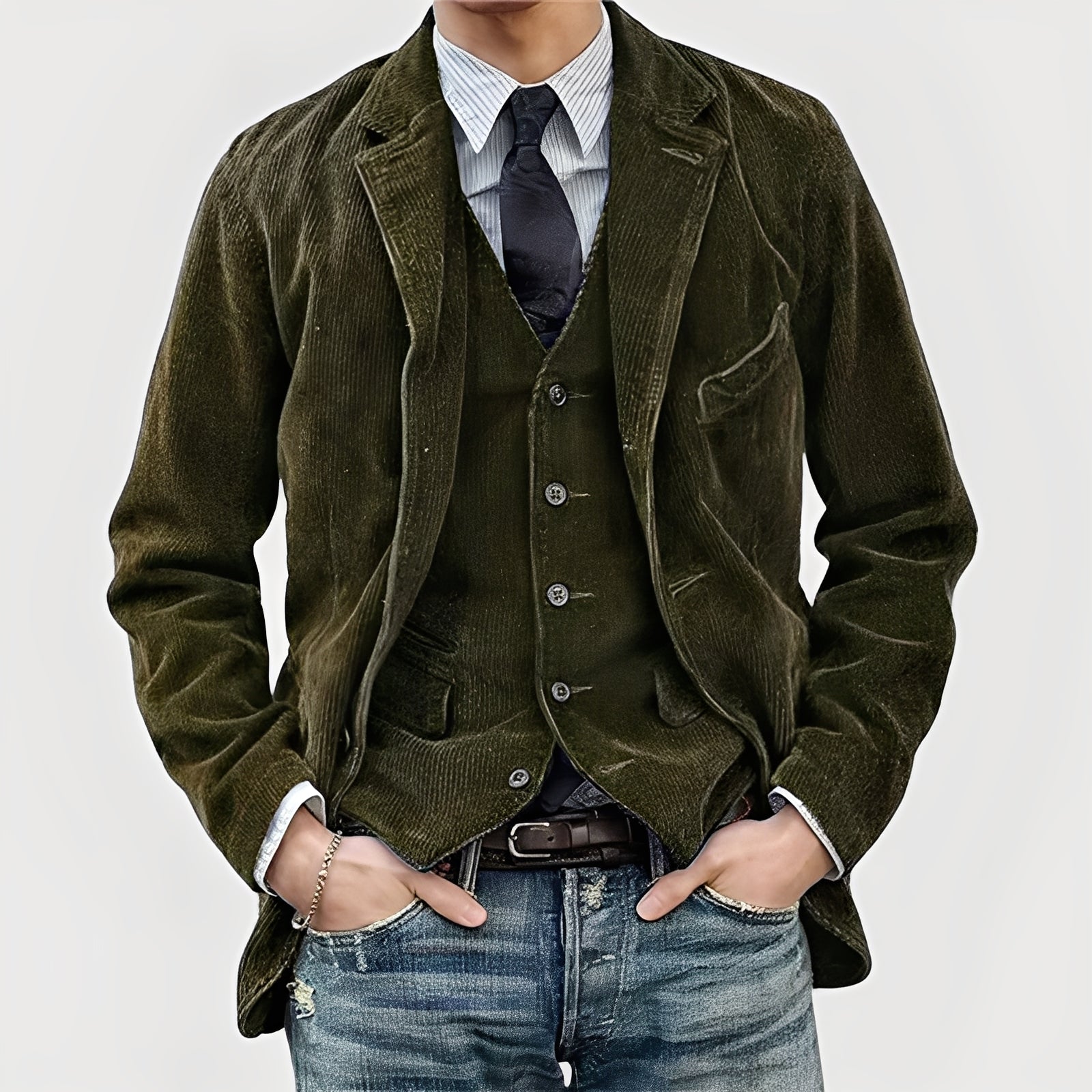 Tormod | Jachetă și vestă vintage