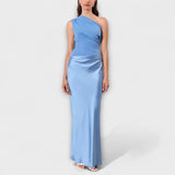 Ariana | Elegant and graceful one-shoulder maxi dress