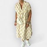 Kadli | V-neck summer dress with a light silhouette