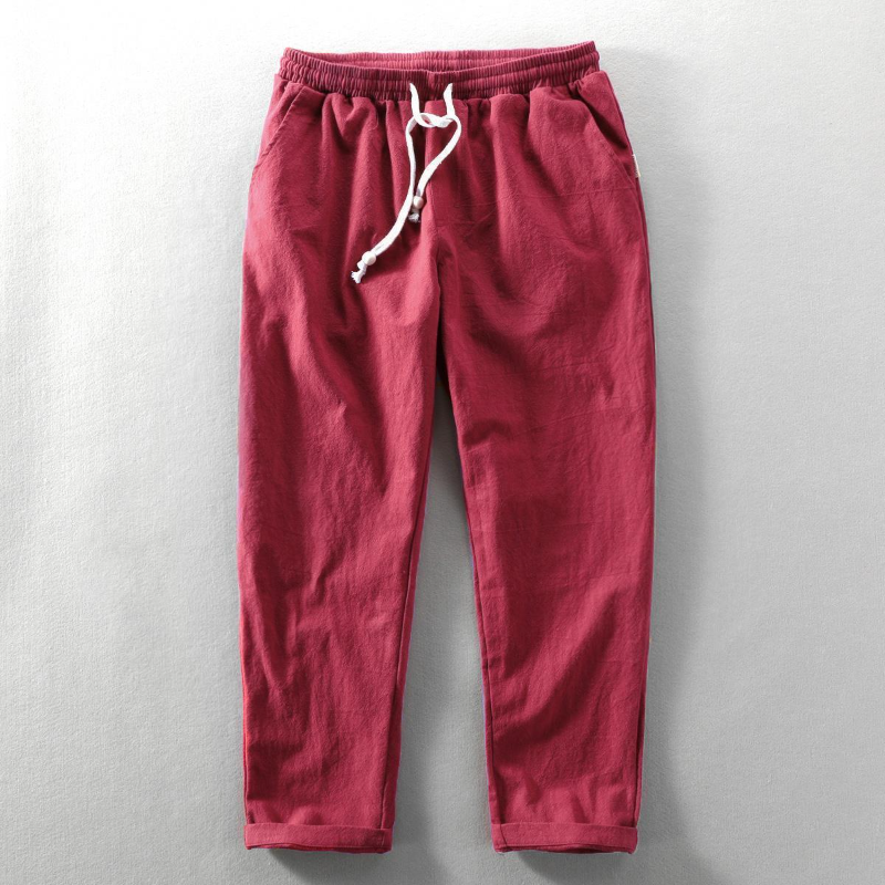 Conny | Pantaloni largi din fibre naturale Conny