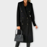 Judite | Palton din lână monobuton elegant Judite