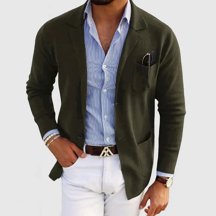 Edvin | Blazer de lux din materiale moi Edvin