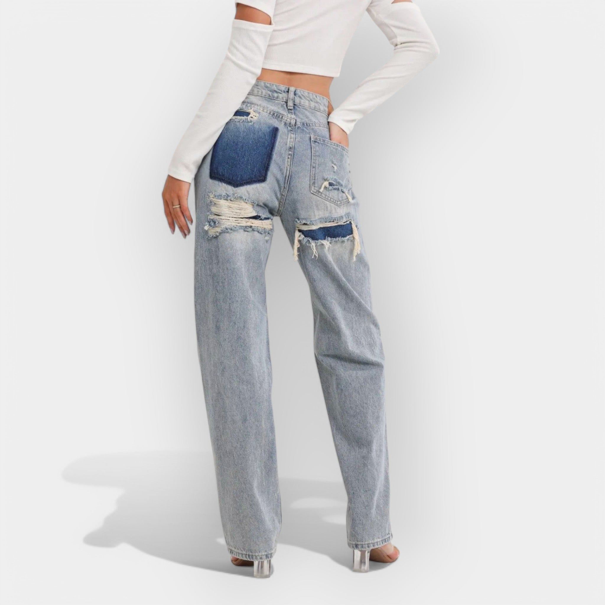Kira | Jeans cu croiala relaxată Kira