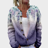 Inês | Cardigan floral de toamnă Inês